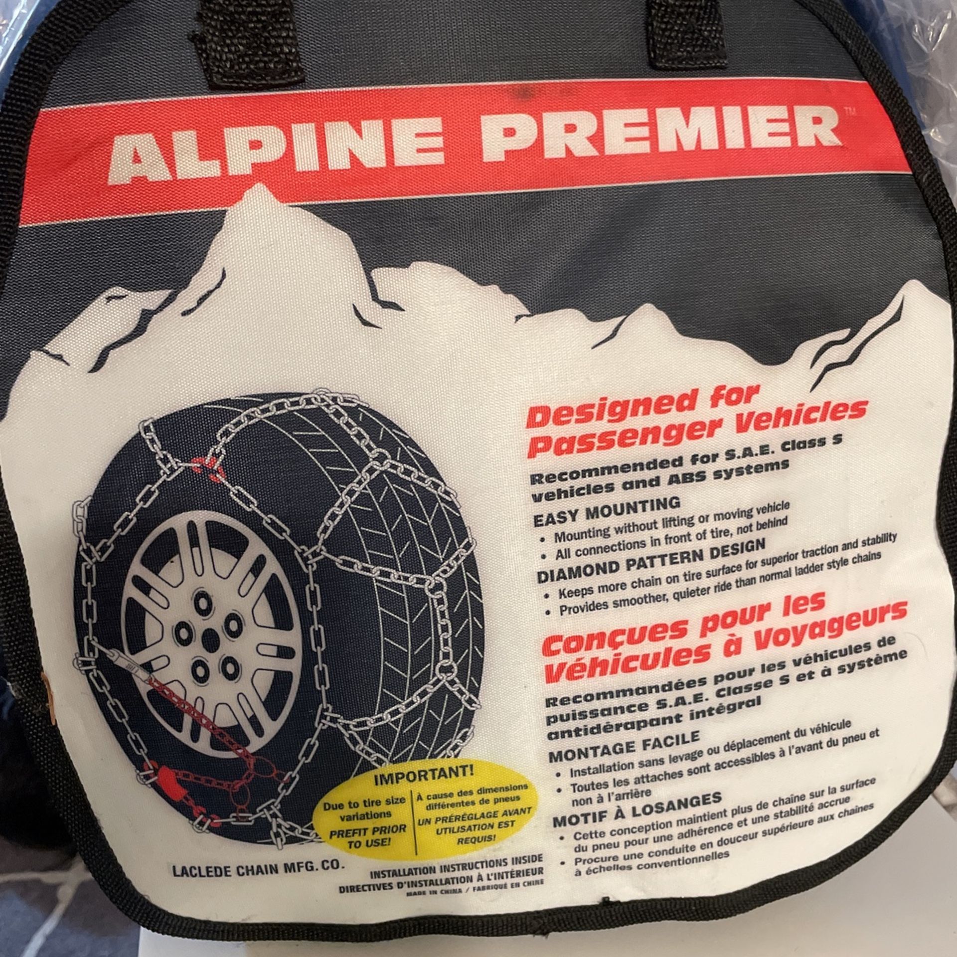 Tire Chains SUV light Truck