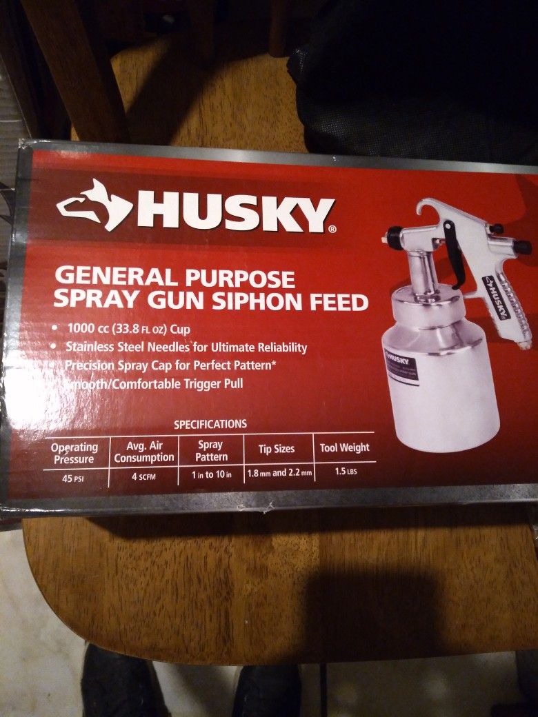 New Husky General Purpose Spray Gun