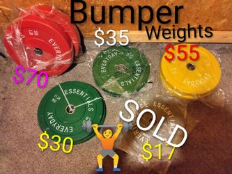 Bumper weight plates