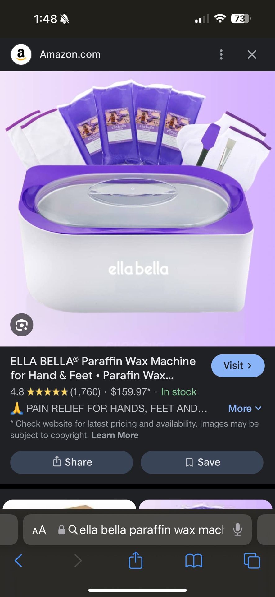 Ella Bella Paraffin Wax Machine