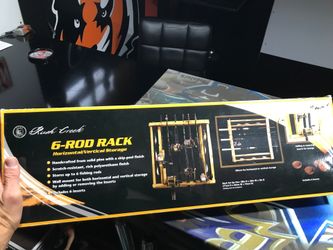 Rush creek 6 rod holder fishing