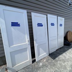 100 year old Solid wood doors very sturdy. Pick up only  100$ each