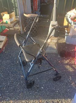 Walker With Storage Area Under It