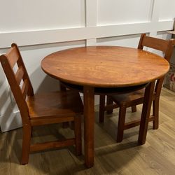 Kids wooden Table And Chairs