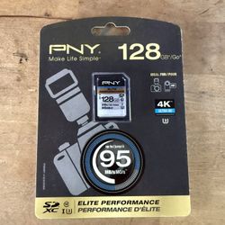 PNY Elite Performance 128GB High Speed SDXC