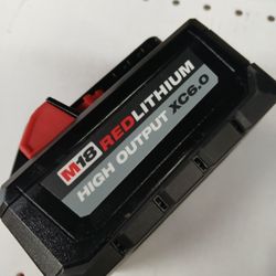 Milwaukee New Battery 6ah High Output 18M
