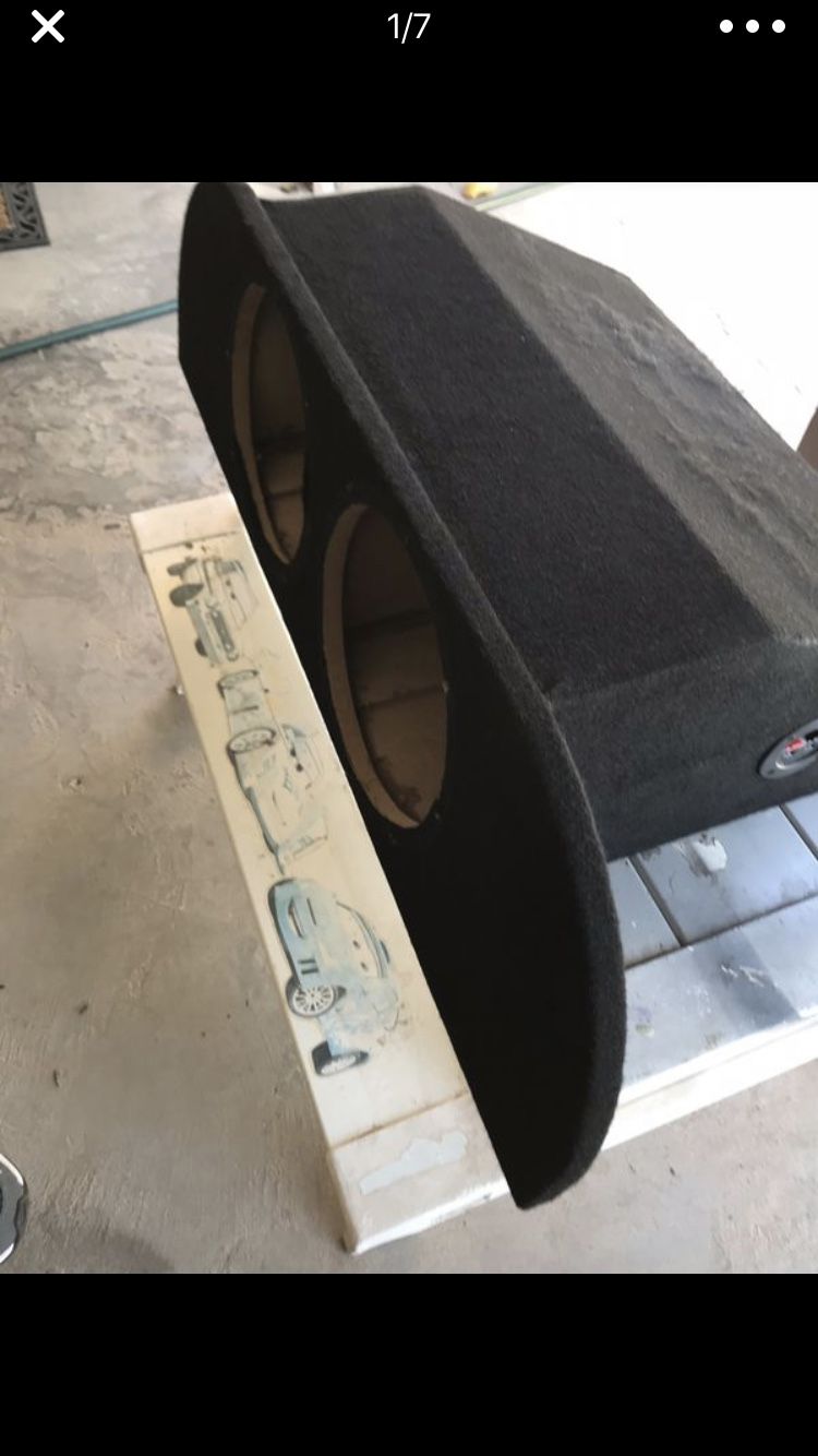 350z subwoofer box dual 10 inch