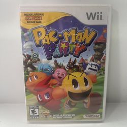 Pac-Man Party Nintendo Wii Video Game with Manual