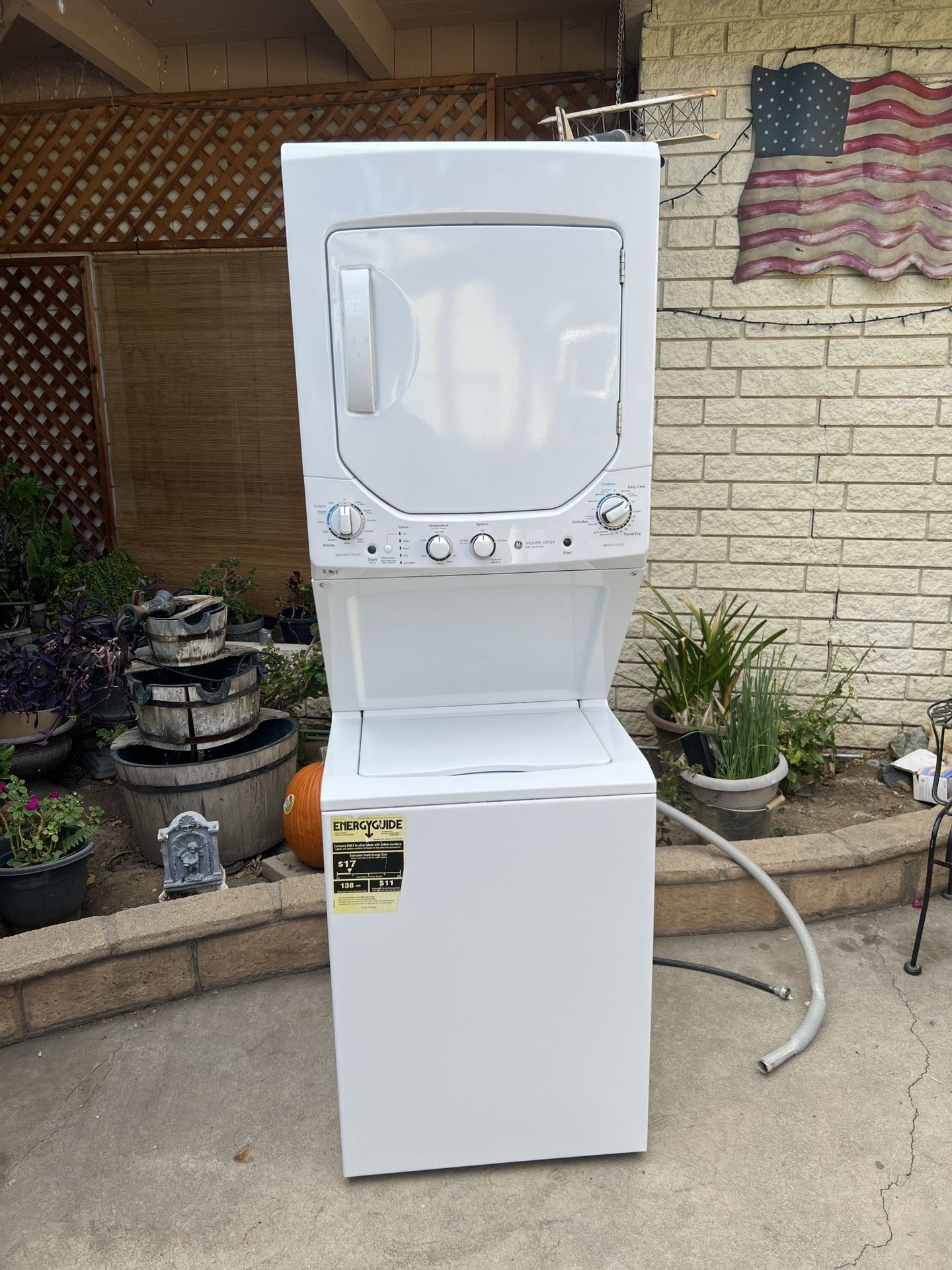 Stackable Washer and Dryer