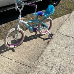 Bike Frozen 16 Inch W Training Wheels 