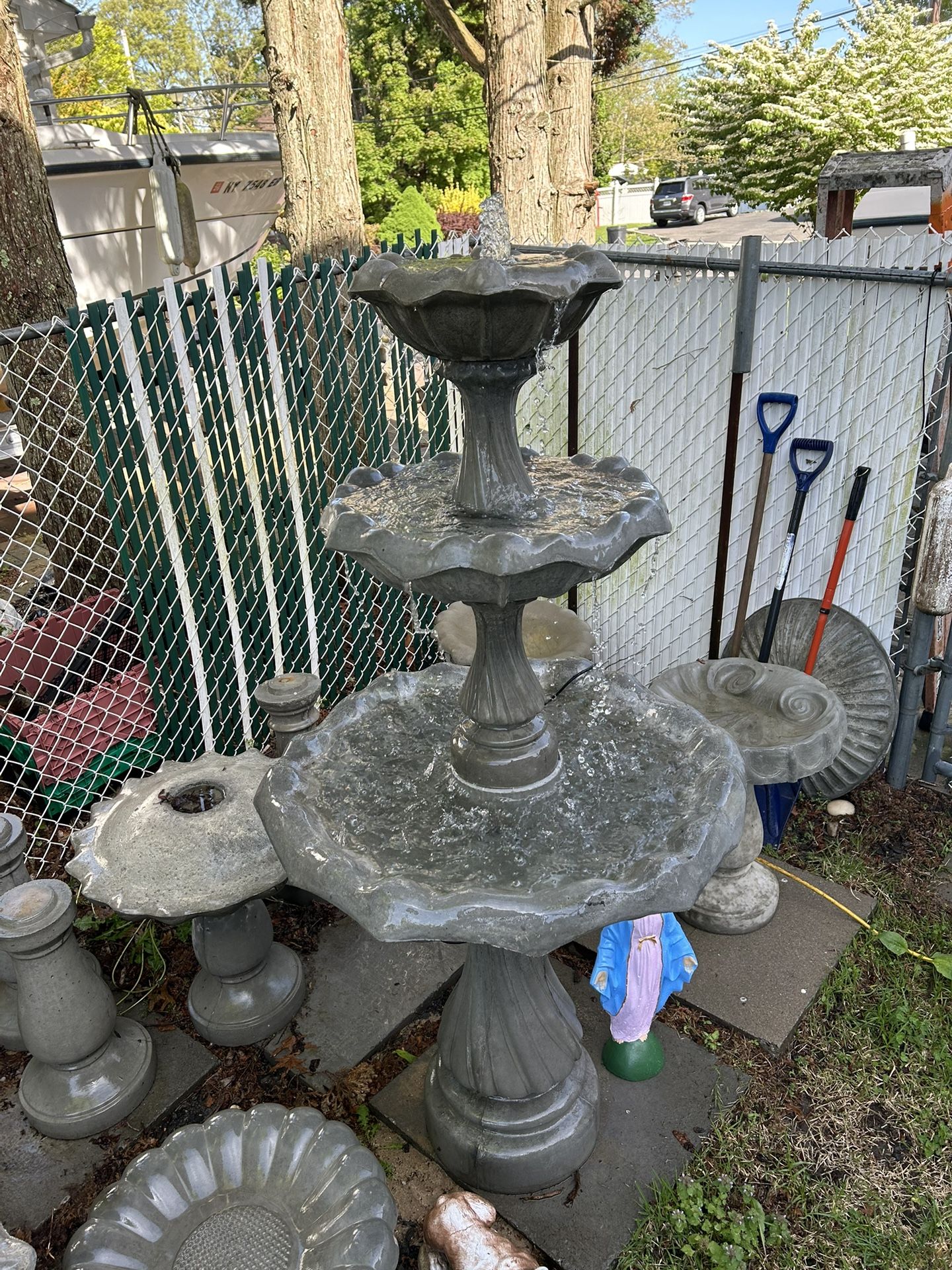 6’concrete Fountain “new”