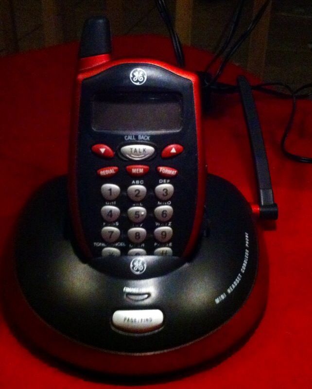 GE mini headset cordless phone