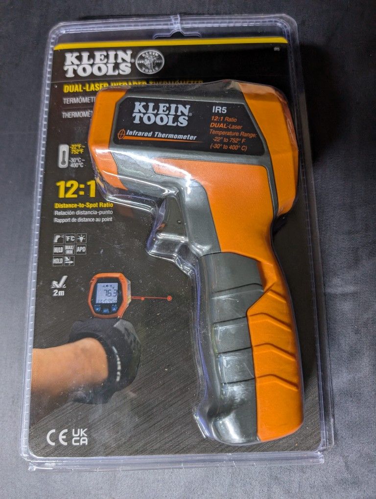Klein Tools Dual - Laser Infrared Thermostat