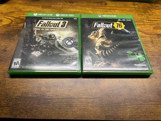 $25 fallout 3 & Fallout 76 for Xbox one