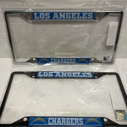 La Chargers License Plate Frame