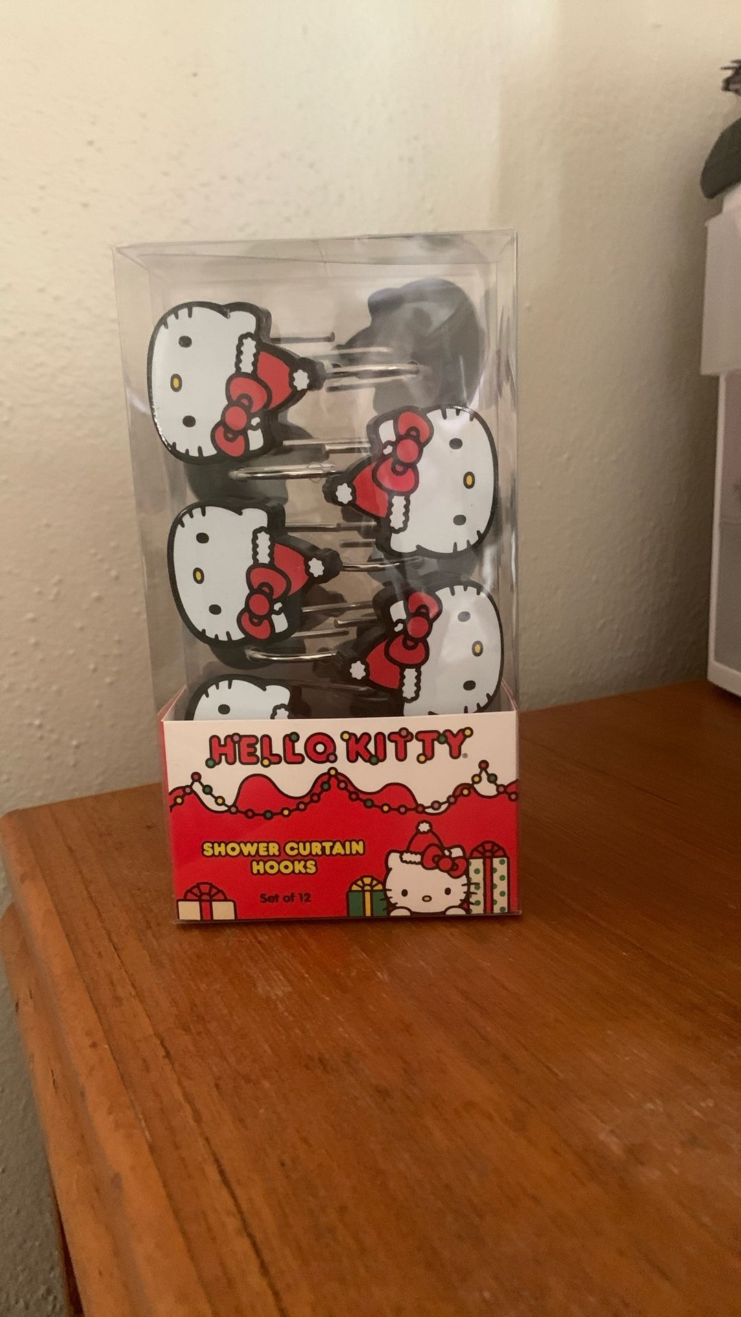 New Hello Kitty Shower Curtain Hooks