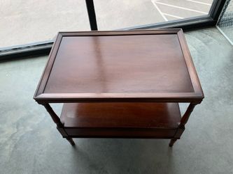Mahogany End Table