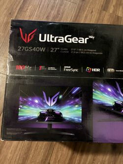 Lg ultra gear 27 inch pc monitor