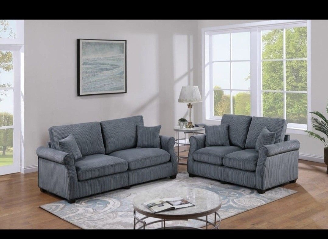 New Sofa And Loveseat