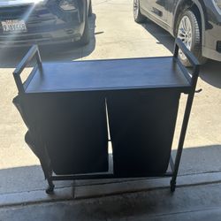 Double-sided Hamper On Casters