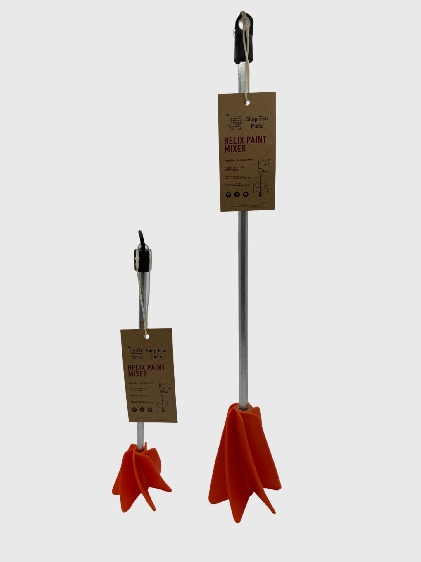 Epoxy Mixer Paint Mixer For 1&5gallon Buckets Heavy Duty Set Of 2
