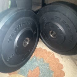 CAP bumper plates 45lbs