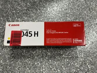 FS: Brand New Canon 045H Yellow Toner Cartridge 