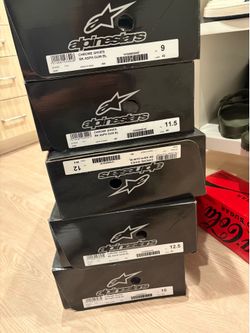 Alpinestar chrome shoes