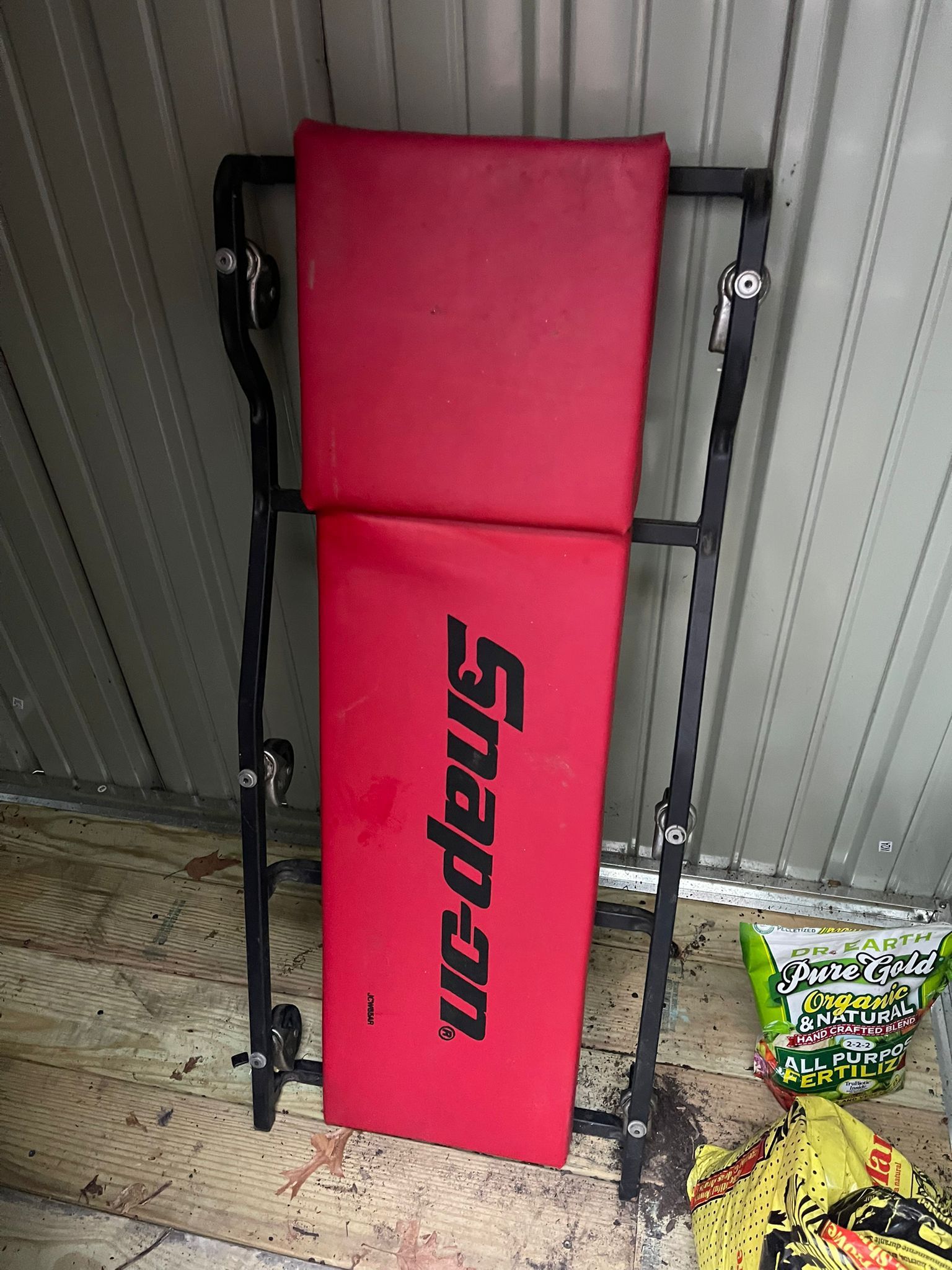 Snap-on Creeper Roll Cart And Ramp