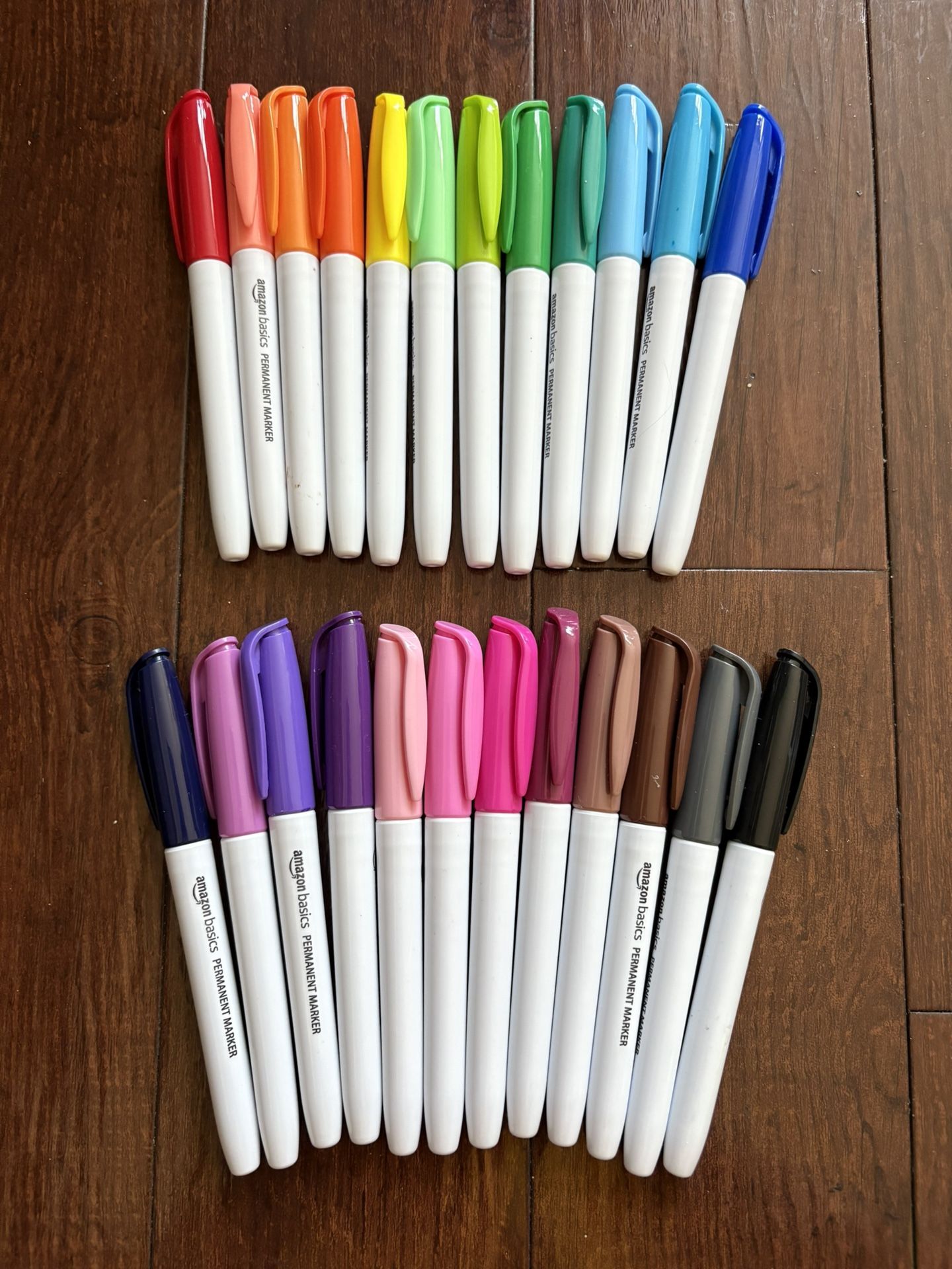 Assorted Permanent Markers 