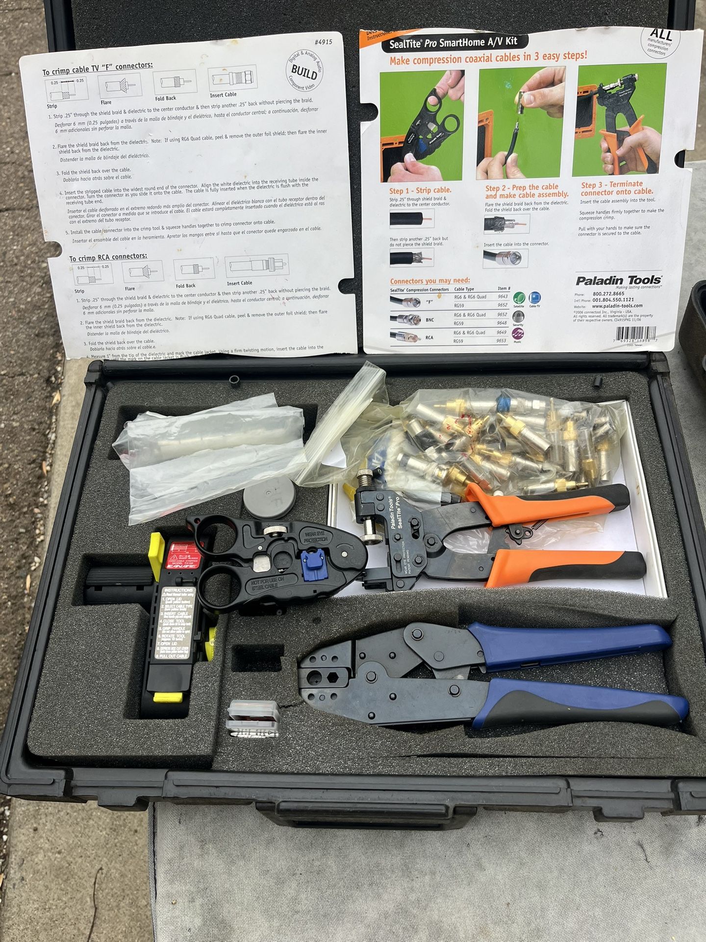 Cable termination kit