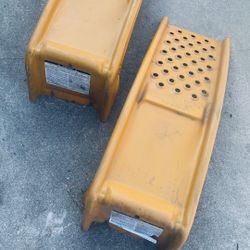 Car Drive On Ramps For Oil Change