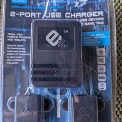 2 Port USB Charger. Mountable