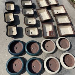 Bonsai Pots For sale -Bonsai Planters($5 each)