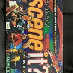 SCENE IT? SPORTS Powered by ESPN The DVD Game Sports Trivia NEW Sealed