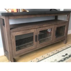 Crate And Barrel Zinc Top Sideboard Table