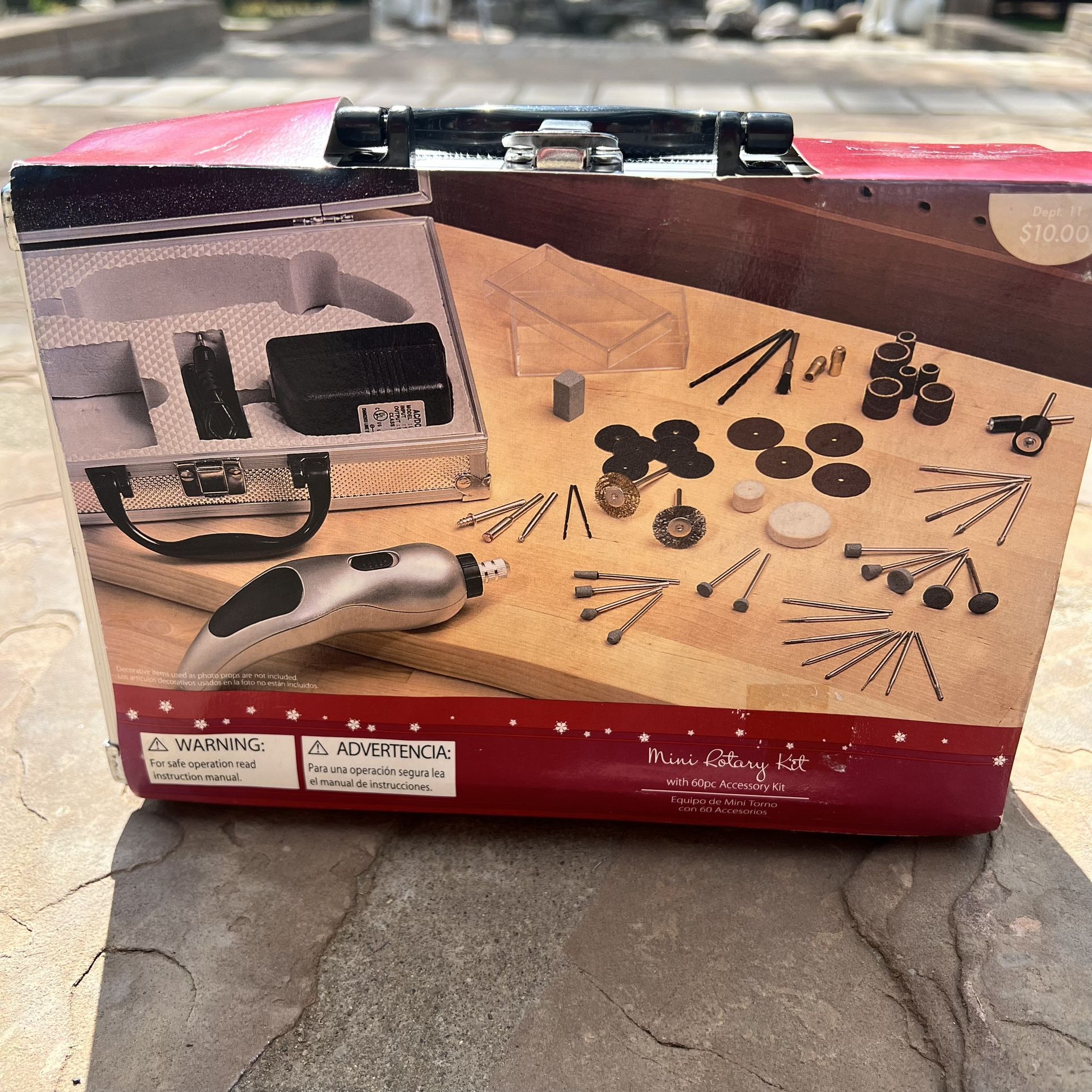 Mini 60 Piece Rotary Tool Kit