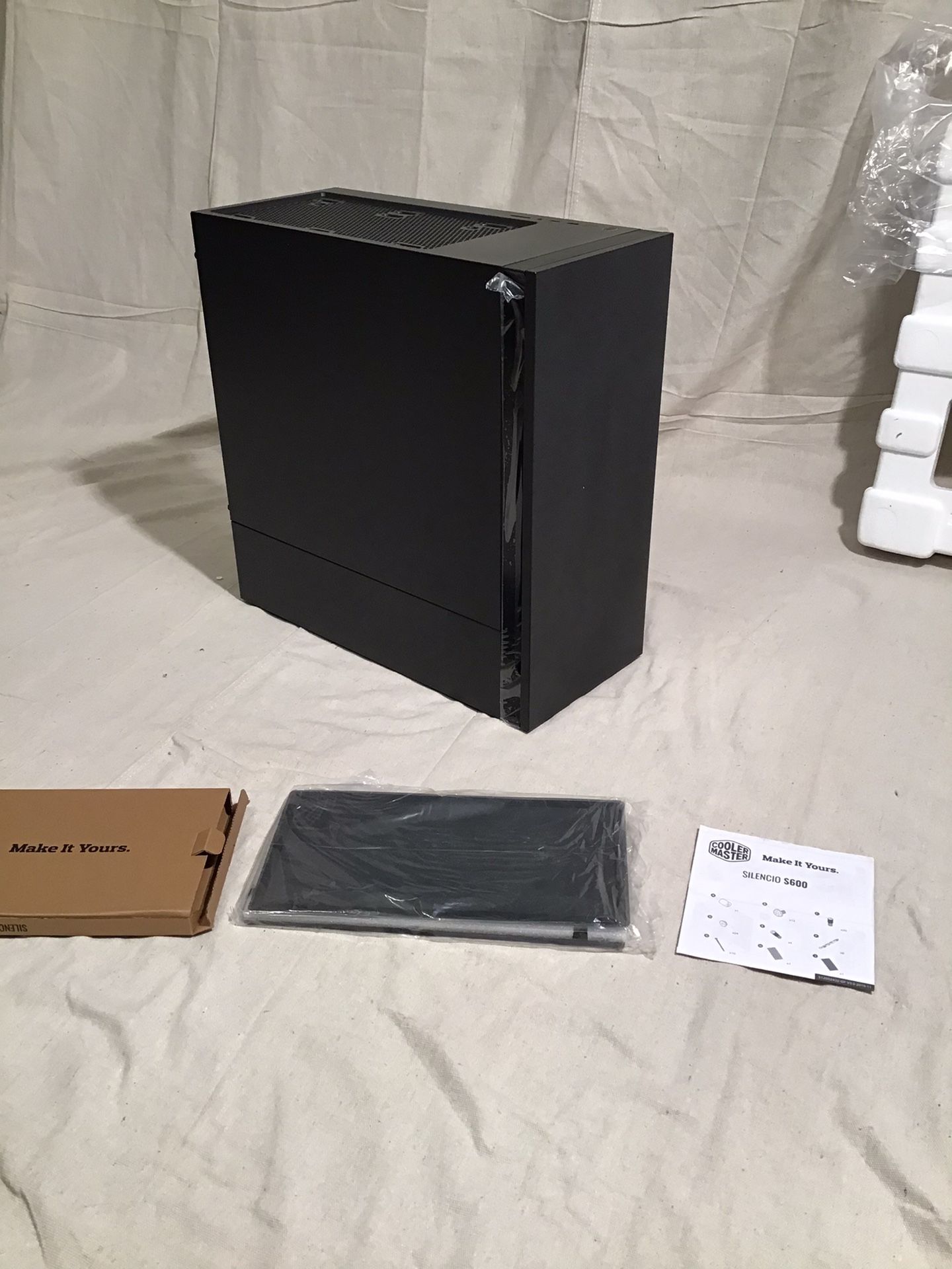 NEW Cooler Master MCS-S600-KN5N-S00 Silencio S600 Mid-Tower Computer Case