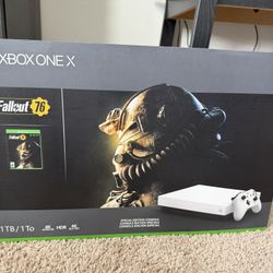 Xbox One X Fallout 76 Special Edition