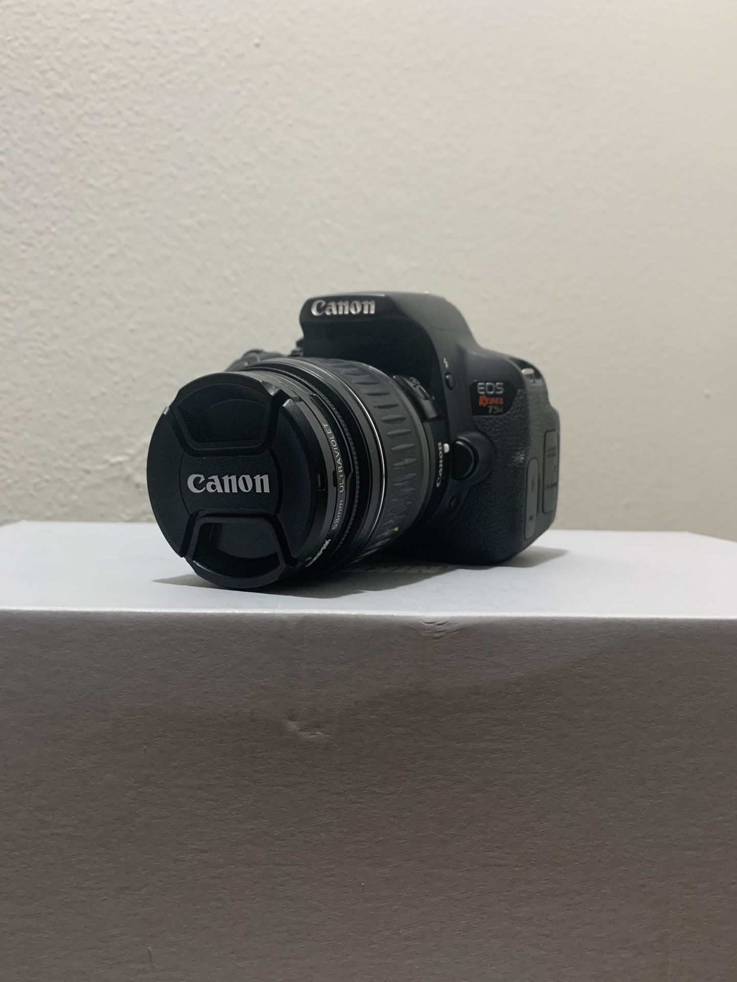 Canon t5i with camera bag and more