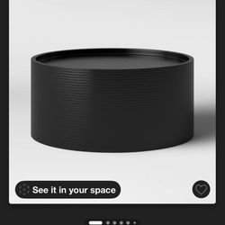 black round Coffee Table 