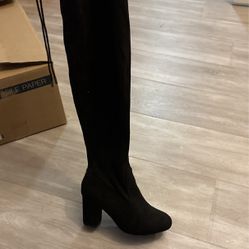 Thigh High Black Boots
