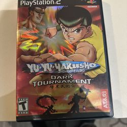 Yu Yu Hakusho Dark Tournament Ps2 Video Game