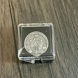 Sterling Diamond Elks Award Pin 20 Years Service Original Box