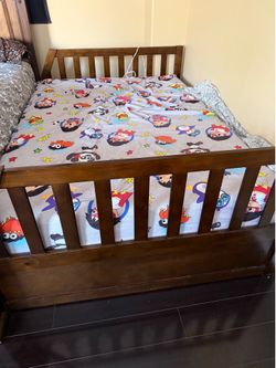 Queen kids bed