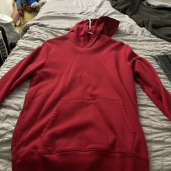Lands End Red Hoodie Men’s Small