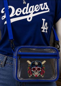 LA Dodgers Clear Crossbody Stadium Bag