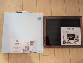 White Board And Message Board