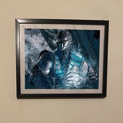 Custom Mortal Kombat Scorpion Art Piece