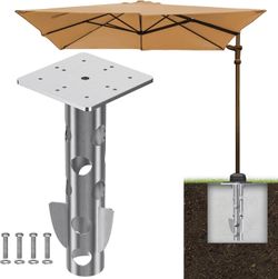 Universal In Ground Umbrella Base